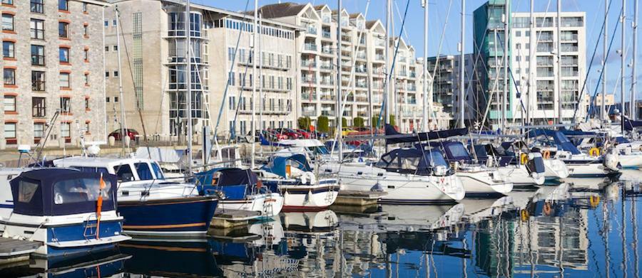Appartement Ocean Crescent Plymouth City Centre Penthouse Level Extérieur photo